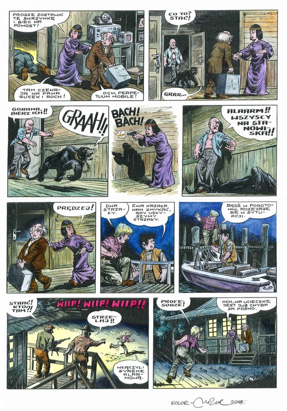 Gucek at Roch by Janusz Christa, Maciej Mazur - Comic Strip