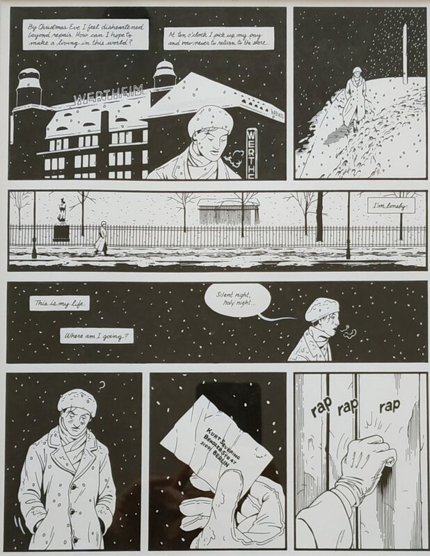 Jason Lutes, Berlin - City of stones p. 127 - Comic Strip