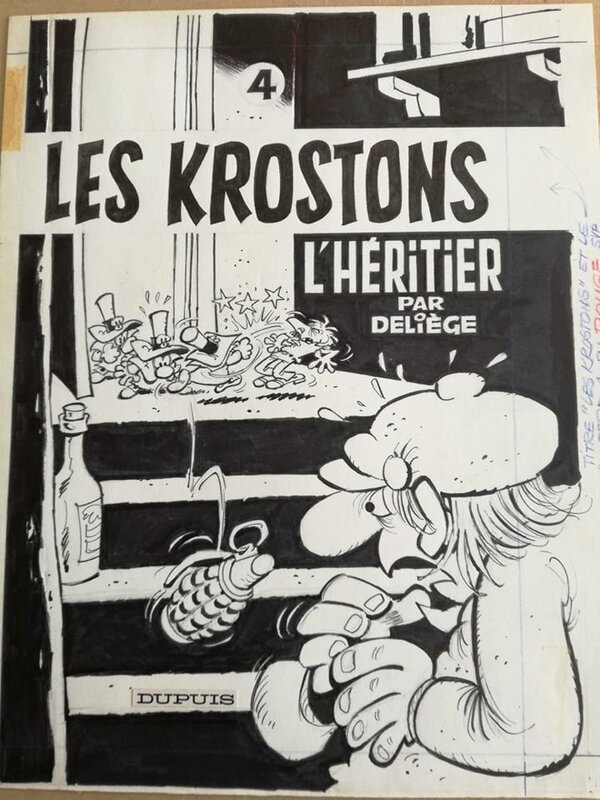 Paul Deliège, Les KROSTONS - L'HERITIER - Comic Strip