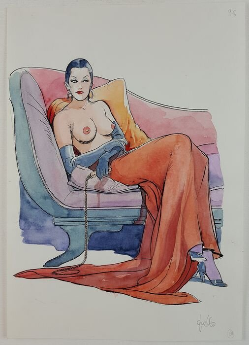 Assise ... by Leone Frollo - Original Illustration