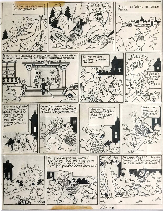Rikki en Wiske by Willy Vandersteen - Comic Strip