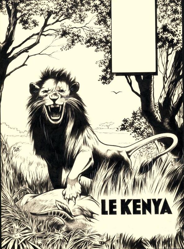 Frédéric-Antonin Breysse, Le Kenya - couverture - Original Cover