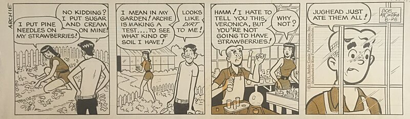 Archie par Bob Montana - Planche originale