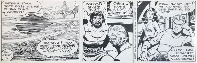 Flash Gordon by Dan Barry - Comic Strip
