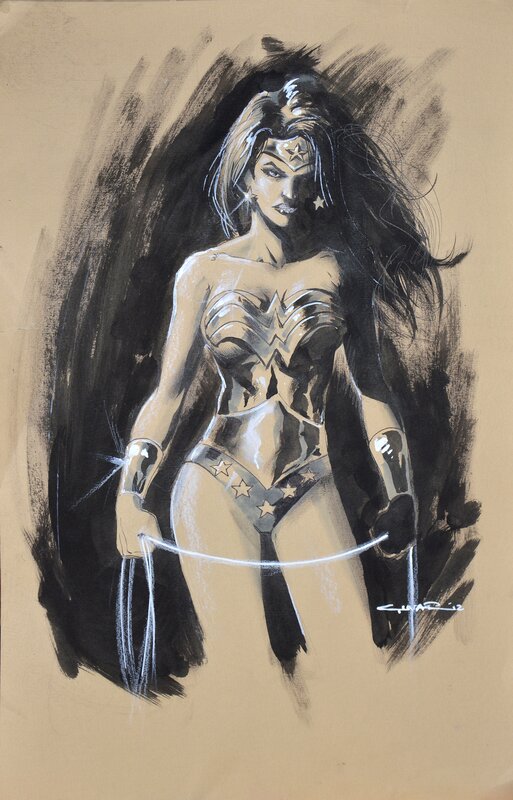 Wonder Woman par Yildiray Çinar - Illustration originale