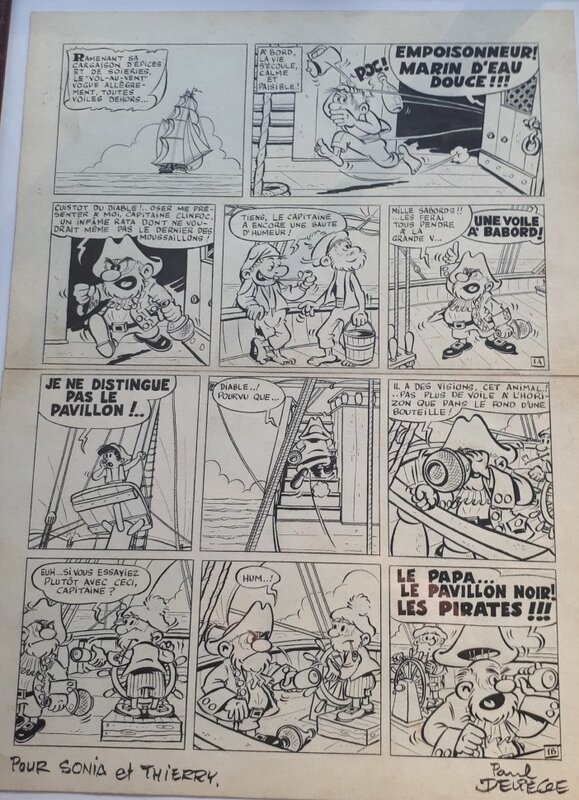 Le petit corsaire by Paul Deliège - Comic Strip