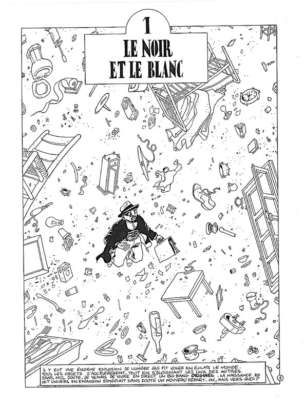 Marc-Antoine Mathieu, Julius Corentin Acquefacques, prisonnier des rêves - tome 2 (page 1) - Comic Strip
