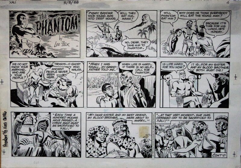 The Phantom by Dan Barry - Comic Strip
