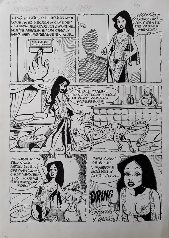 Merline by Renaud, Thierry Martens - Comic Strip