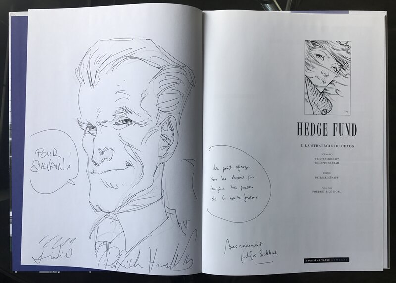 Hedge fund - tome 3 by Patrick Henaff - Sketch