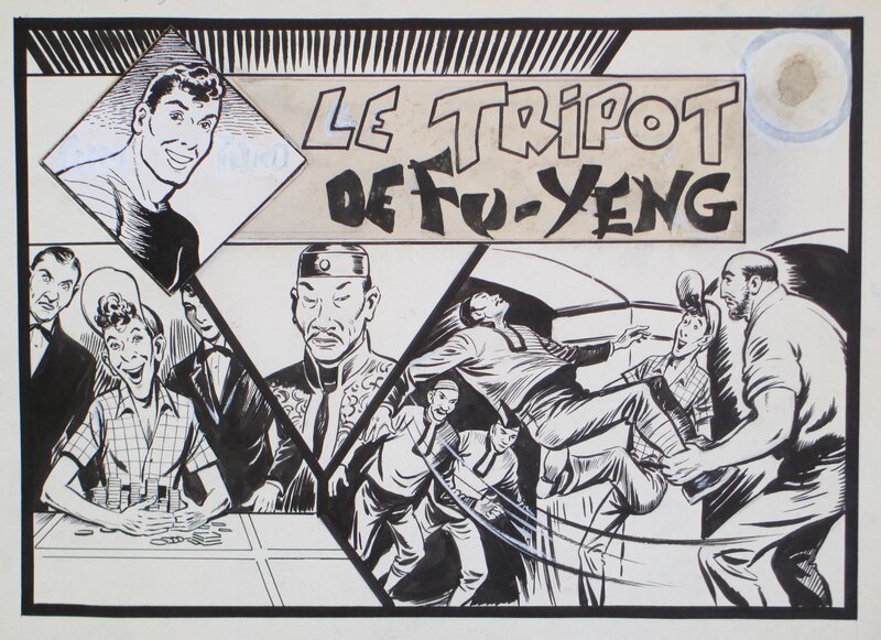 Edgardo Dell’acqua, Le Tripot de Fu-Yeng - Comic Strip
