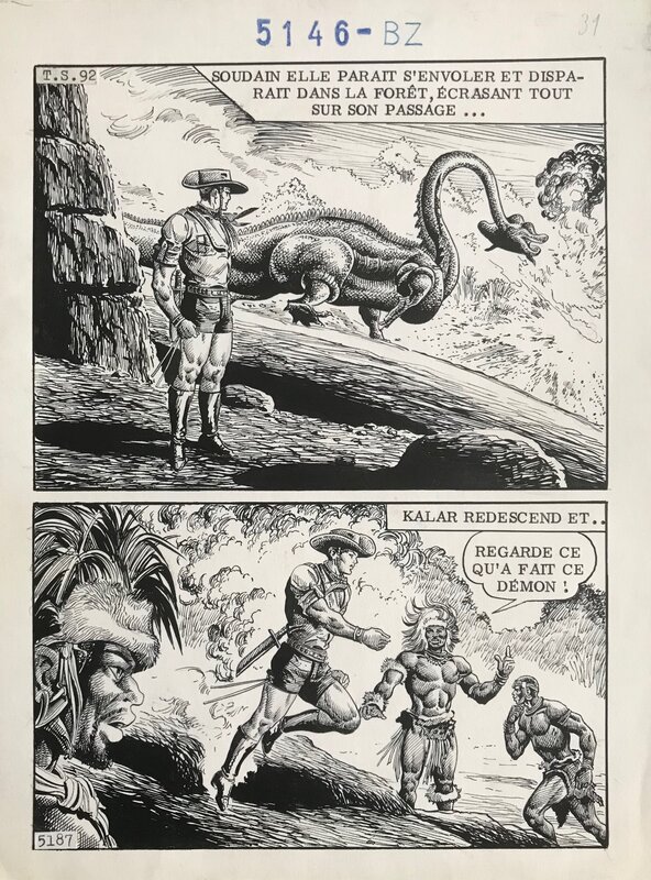 Marco (2), Kalar n°81 Les démons du volcan - Comic Strip