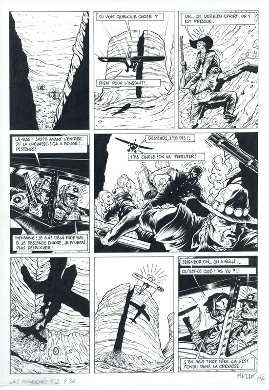 For sale - Mezzo, Les désarmés t.2 p.36 - Comic Strip