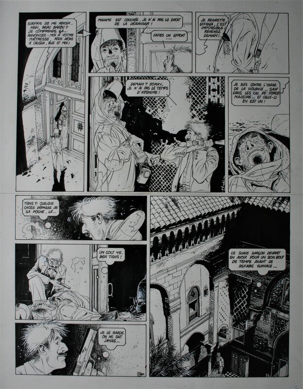 Donnington by Jean-Yves Delitte - Comic Strip