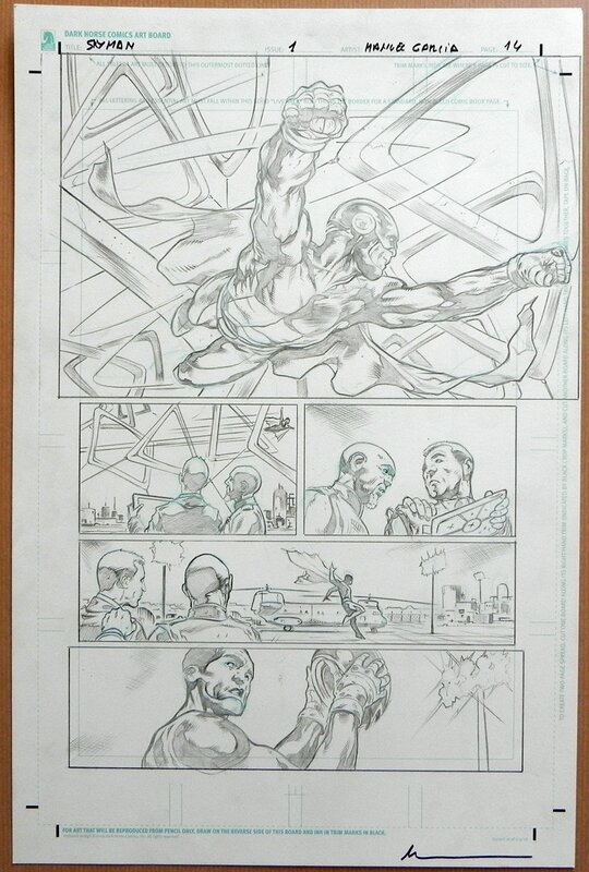 Manuel Garcia, Skyman episode 1 page 14 - Comic Strip