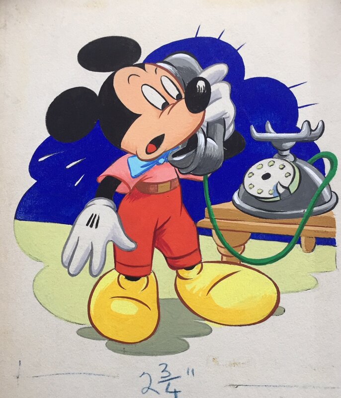 Mickey Mouse par Studios Disney - Planche originale