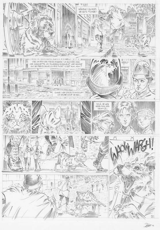 David Etien, Les quatre de Baker street - Tome 6 - Planche 7 - Comic Strip