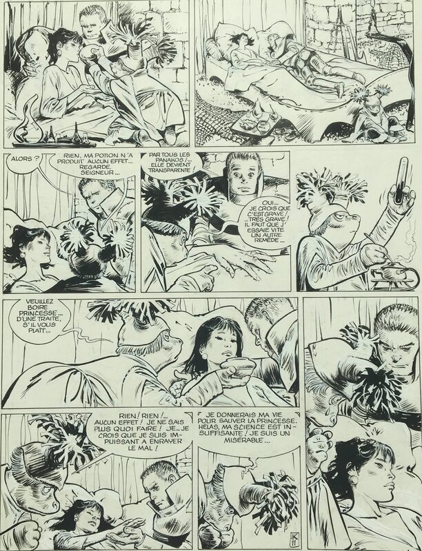 René Follet, Makyo, Ikar 1 . Le petit prince barbare - Comic Strip