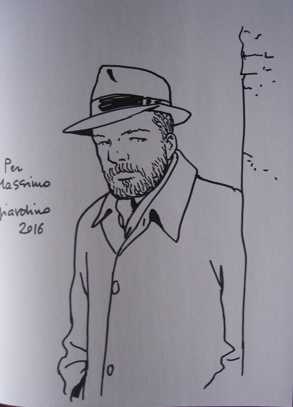 Max Fridman by Vittorio Giardino - Sketch