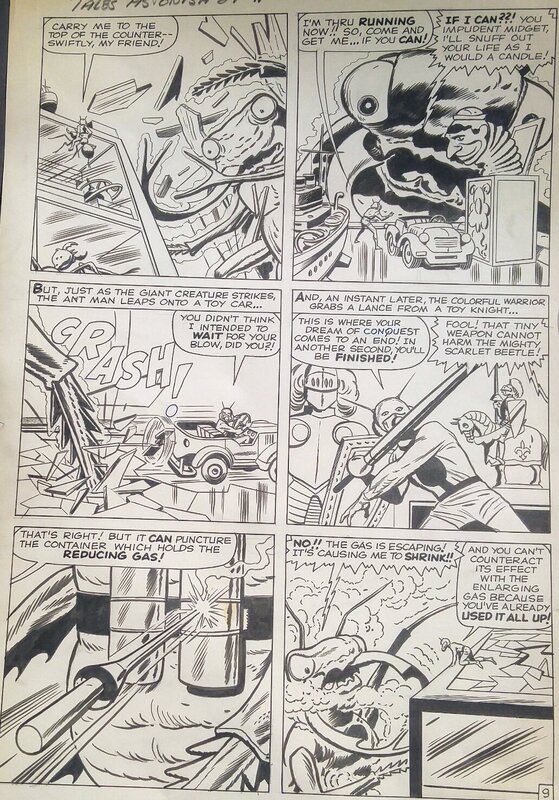 Jack Kirby, Dick Ayers, Tales to Astonish 39 1962 - Comic Strip