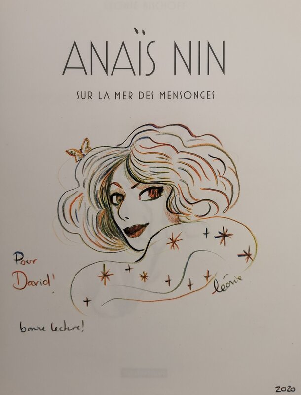 Anaïs Nin - June par Léonie Bischoff - Dédicace