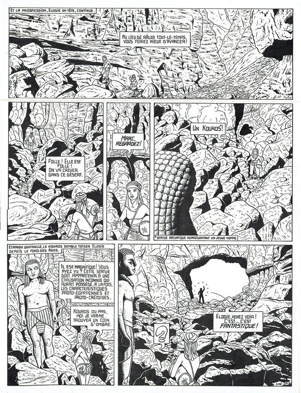 For sale - Dominique Hé, Marc Mathieu - Tome 2 - page 51 - Comic Strip