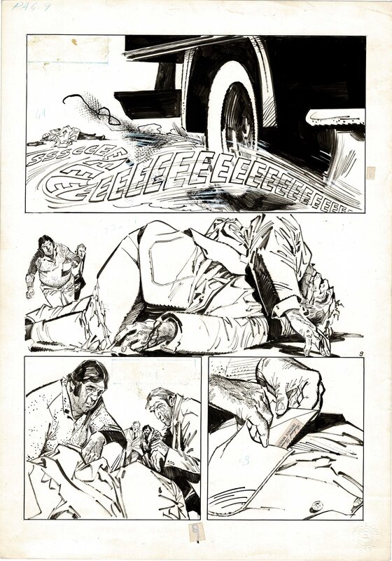Alberto Breccia - Nadie pg 9 - Comic Strip