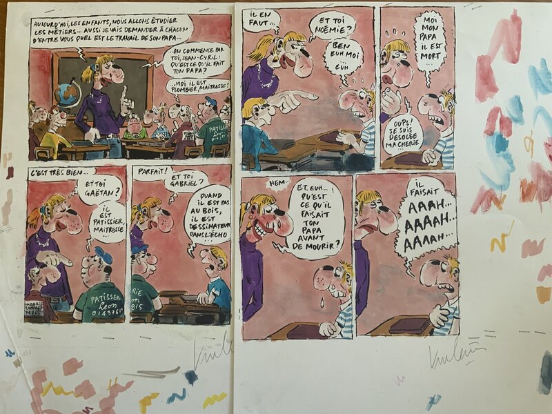 For sale - Philippe Vuillemin, Les sales blagues de l’Echo - Comic Strip