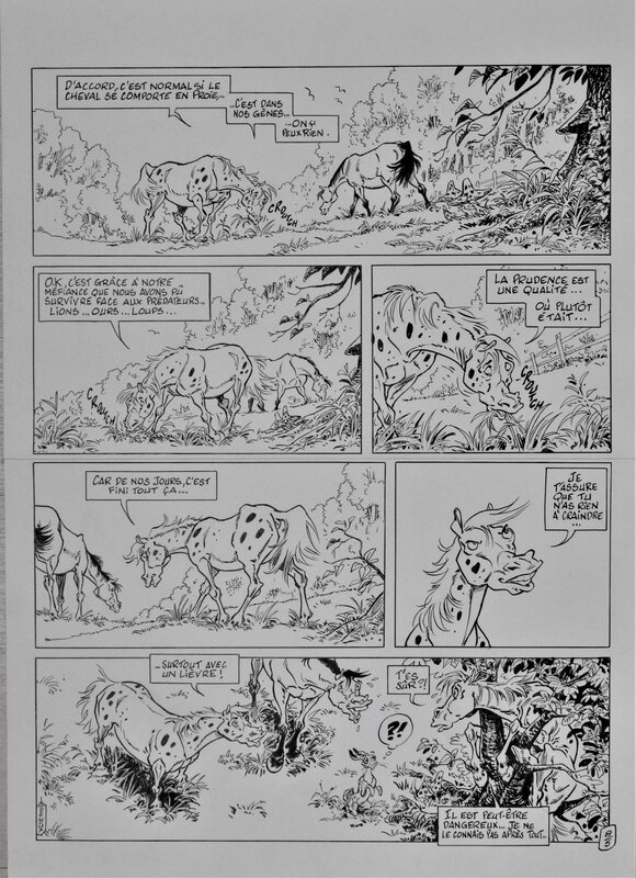 Triple galop by Benoît Du Peloux, alexandre amouriq, mirabelle - Comic Strip