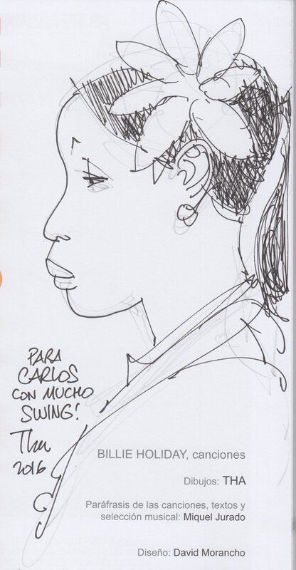 Billie Holiday by Tha - Sketch