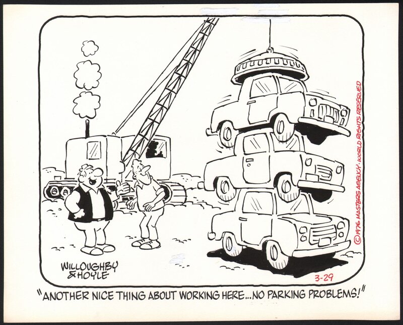 Parking by Jim Willoughby, Frank Ridgeway - Comic Strip