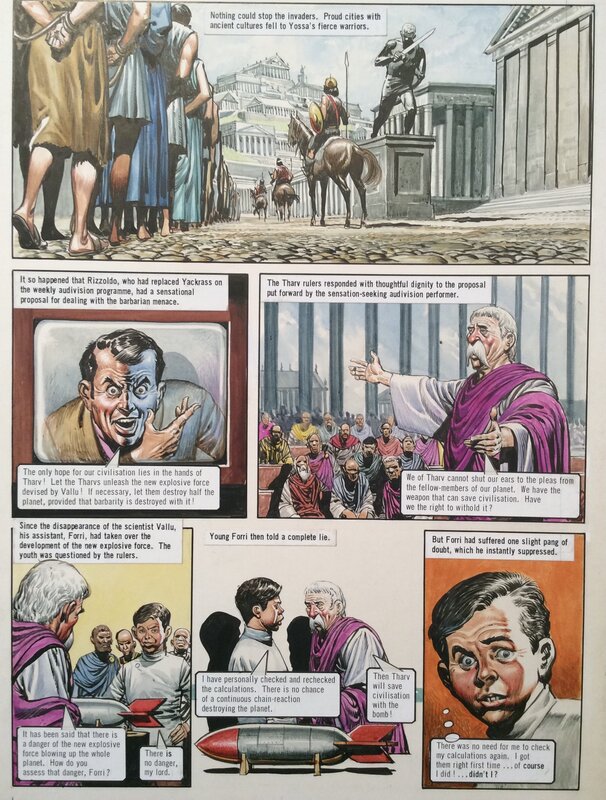 Trigan by Don Lawrence, Mike Butterworth - Comic Strip Trigan by Don Lawrence, Mike Butterworth - Comic Strip