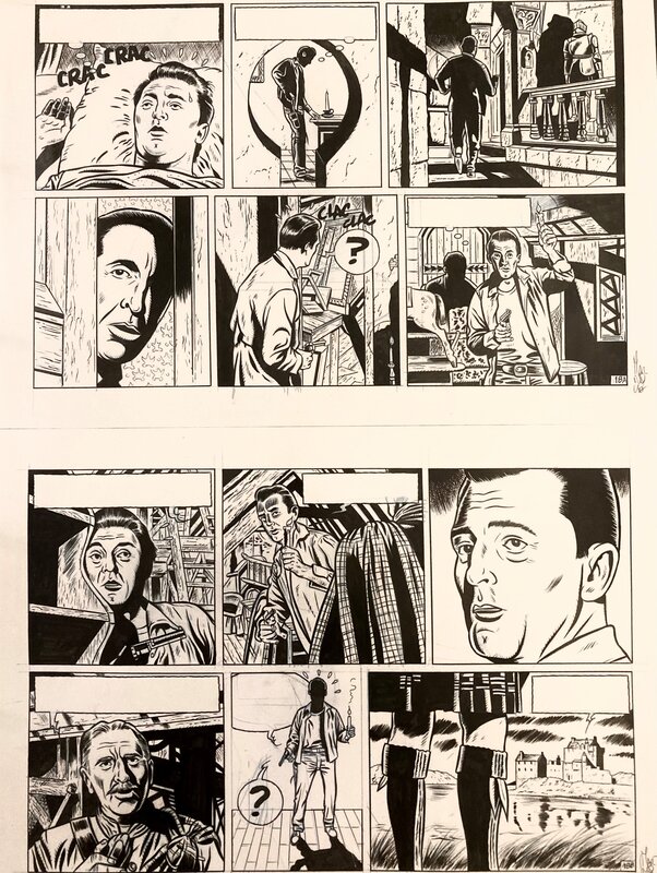 Frédéric Marniquet, Spirits of Scotland - Les Fantômes du Loch - Comic Strip Frédéric Marniquet, Spirits of Scotland - Les Fantômes du Loch - Comic Strip