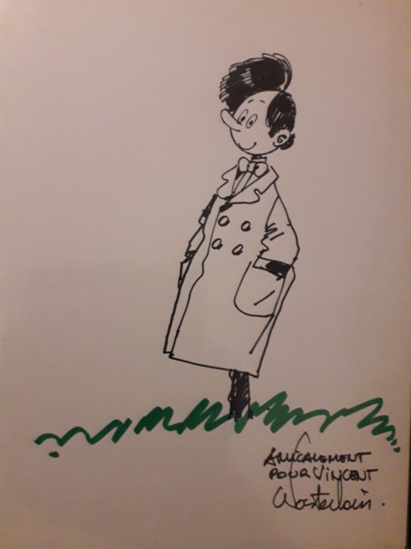 Docteur Poche by Marc Wasterlain - Sketch Docteur Poche by Marc Wasterlain - Sketch