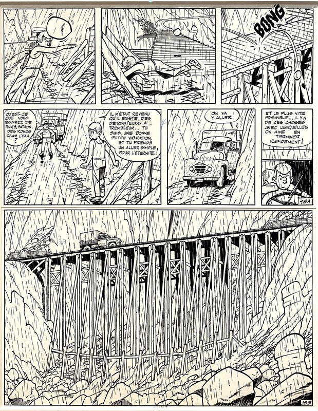 Maurice Tillieux, Gil Jourdan- Le Chinois a deux roues- planche 18 - Comic Strip