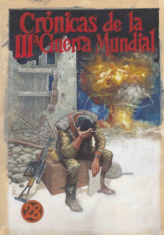 Florenci Clavé, Crónicas de la IIIª Guerra Mundial - Original Cover