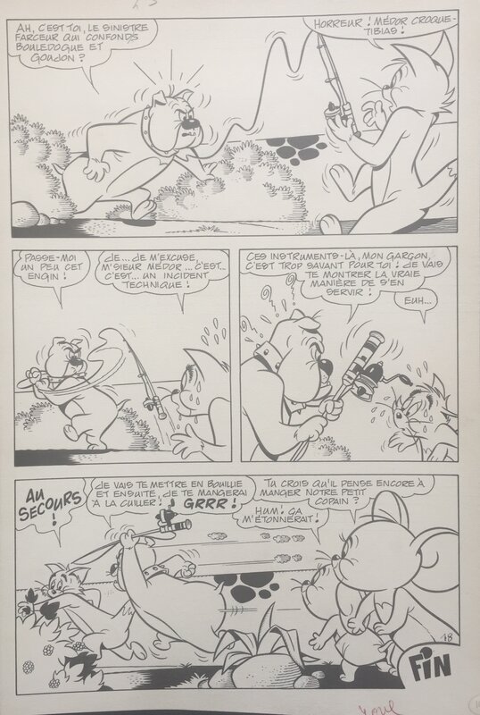 Tom et Jerry by Georges Lellbach, Fred Abranz, Hanna & Barbera - Comic Strip