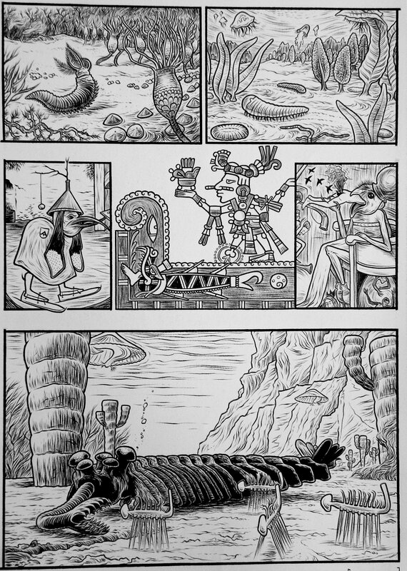 For sale - Alpha – page 172 – paleozoïque – jens harder - Comic Strip