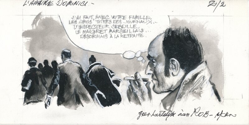 René Follet | 2013 | L'affaire Dominici - Comic Strip