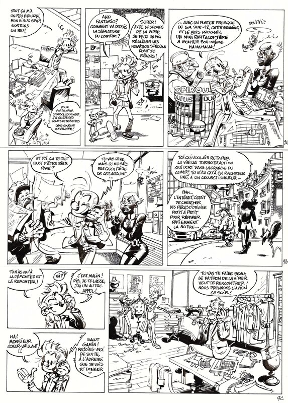 Yoann, Fabien Vehlmann, Spirou et Fantasio - Dans Les Griffes De La Vipère - Comic Strip