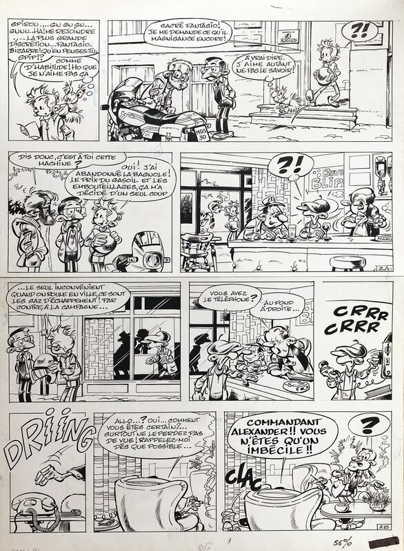 Nic, Raoul Cauvin, Spirou et Fantasio - La Boite Noire - Comic Strip