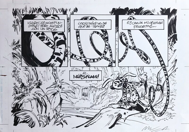 Jose Luis Munuera, Marsupilami par 1 - Des Histoires Courtes Du Marsupilami Par #1 - Comic Strip
