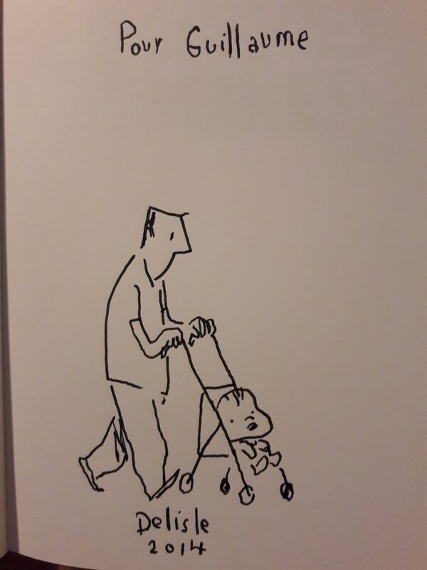 Guy Delisle, Chroniques de Jérusalem - Sketch Guy Delisle, Chroniques de Jérusalem - Sketch