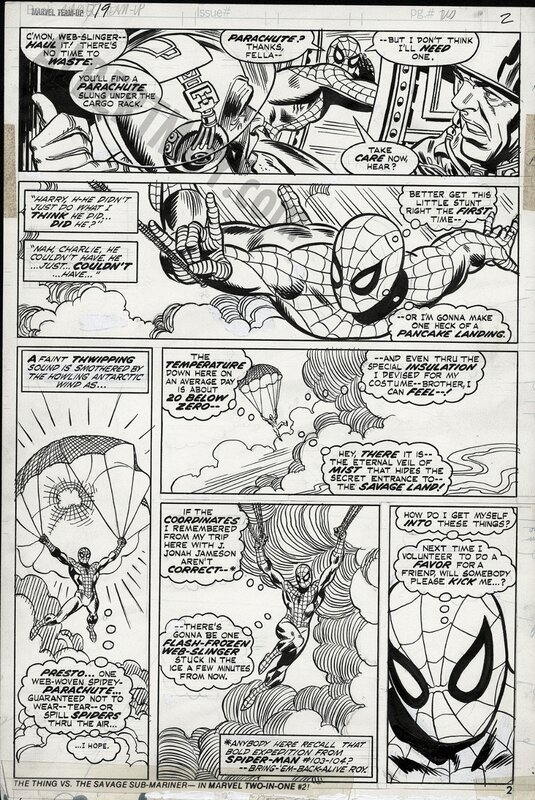 Gil Kane, Frank Giacoia, Marvel Team-Up - Spidey - Comic Strip