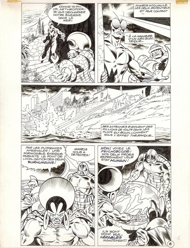 Jean-Yves Mitton - Mikros - TITAN 66 Page 28 - Comic Strip