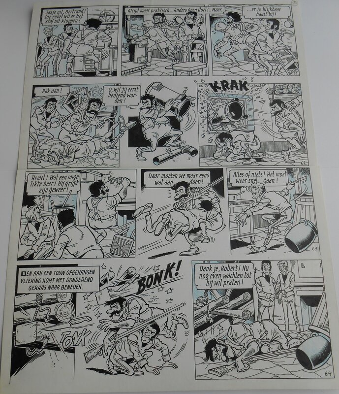 Willy Vandersteen, Robert et Bertrand -  De nabjar van Poenjab - T3 - Comic Strip