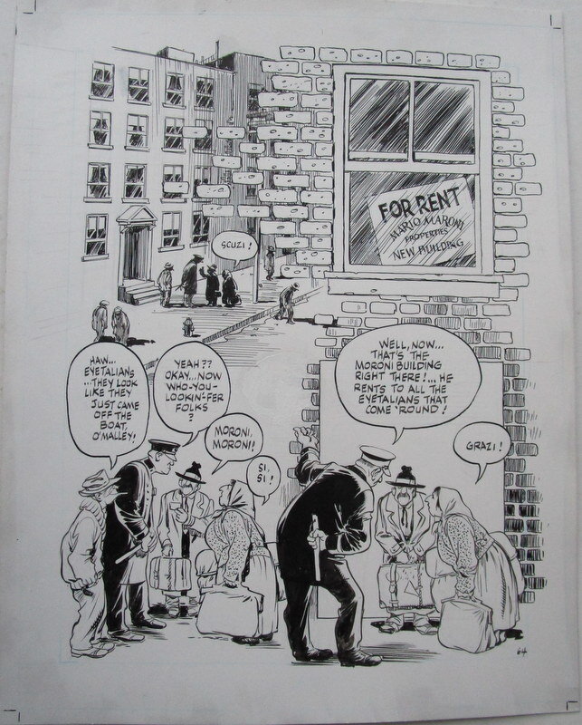 Will Eisner, Dropsie avenue - page 64 - Planche originale