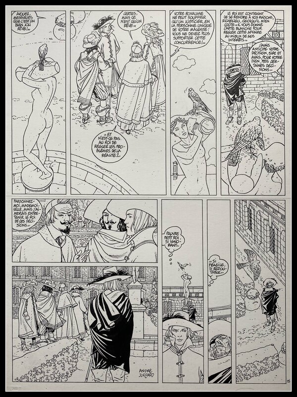 André Juillard, 7 vies de l'épervier - 1ère époque - Comic Strip