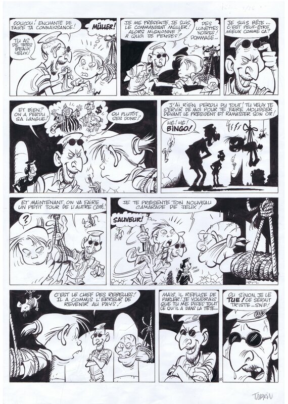 Fabrice Tarrin, Violine Le mauvais oeil, Tome 2, Planche 35 - Comic Strip
