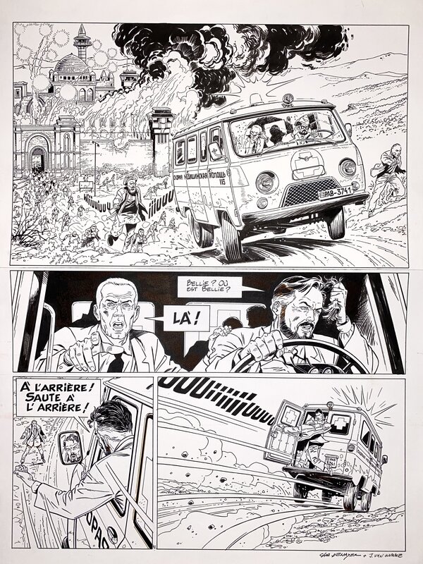 Christian Denayer, Wayne Shelton T2 planche 41 - Comic Strip
